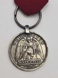 Afstøbning af Engelsk Waterloo medal