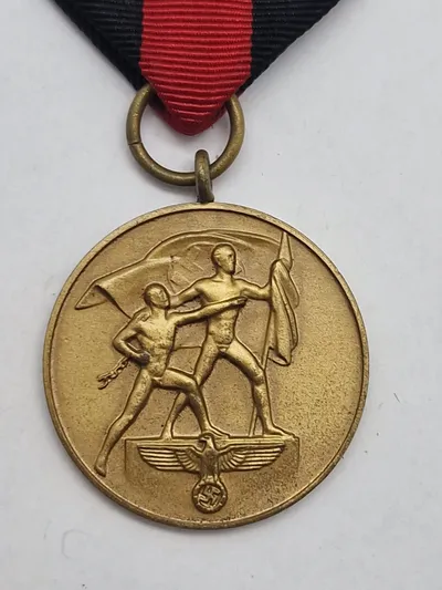 Original tysk ww2 oktober medalje