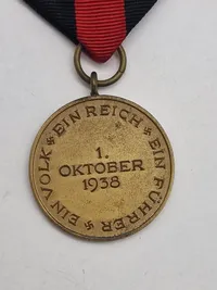 Original tysk ww2 oktober medalje