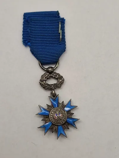 Original fransk medalje miniture