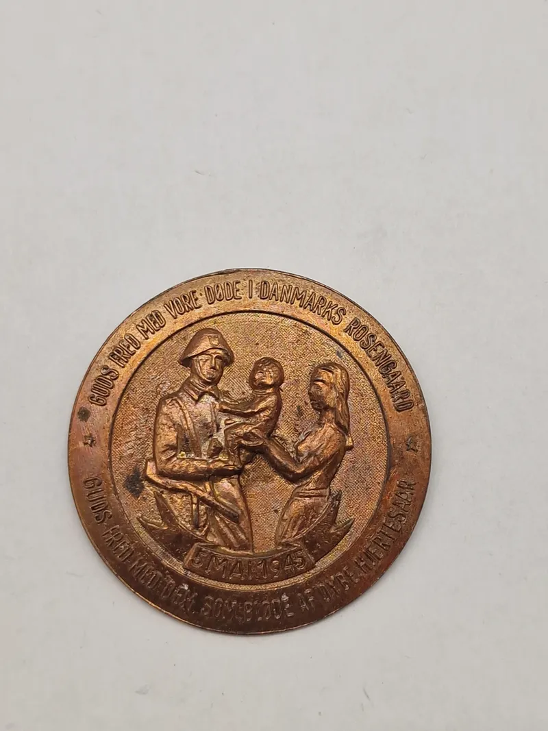 Original ww2 befrielses broche