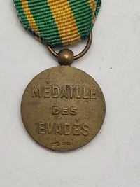 Original Medaille Des Evades, miniture