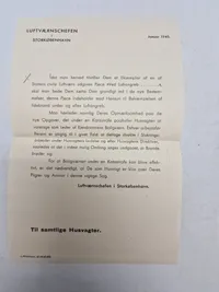 Originalt ww2 luftværns lot