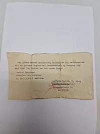 Originalt id kort og passertilladelse - ww2