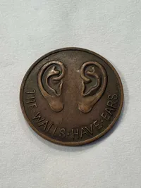 Original Dansk Illegal WW2 mønt