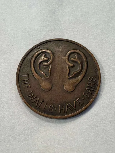 Original Dansk Illegal WW2 mønt
