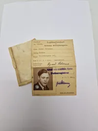 Originalt id kort - ww2