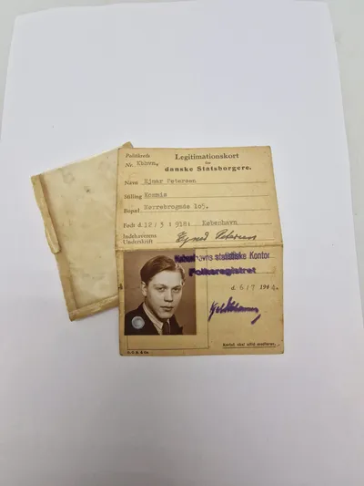Originalt id kort - ww2