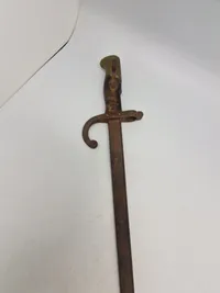Original fransk model 1874 bajonet