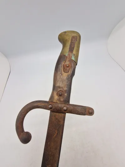 Original fransk model 1874 bajonet
