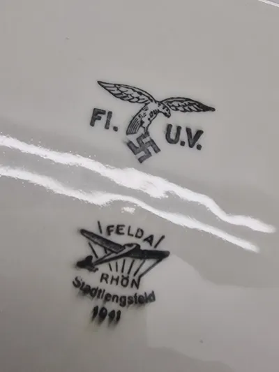 Lot originalt LW porcelæn - ww2