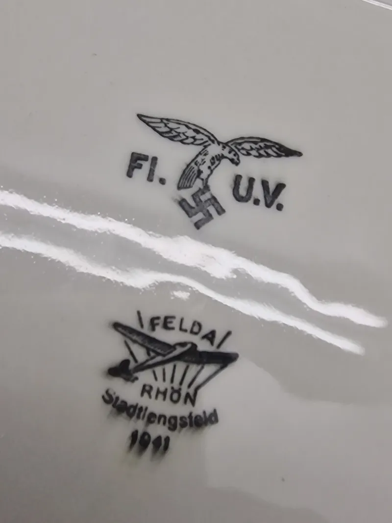Lot originalt LW porcelæn - ww2