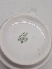 Lot originalt LW porcelæn - ww2