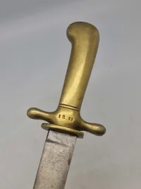 Original dansk håndværker sabel model 1869