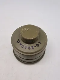 Original dansk ww2 gasmaske, blød i gummi