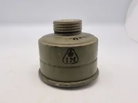 Original dansk ww2 gasmaske, blød i gummi