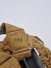 Original dansk ww2 gasmaske, blød i gummi