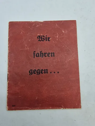Originalt Engelsk WW2 Sort propaganda