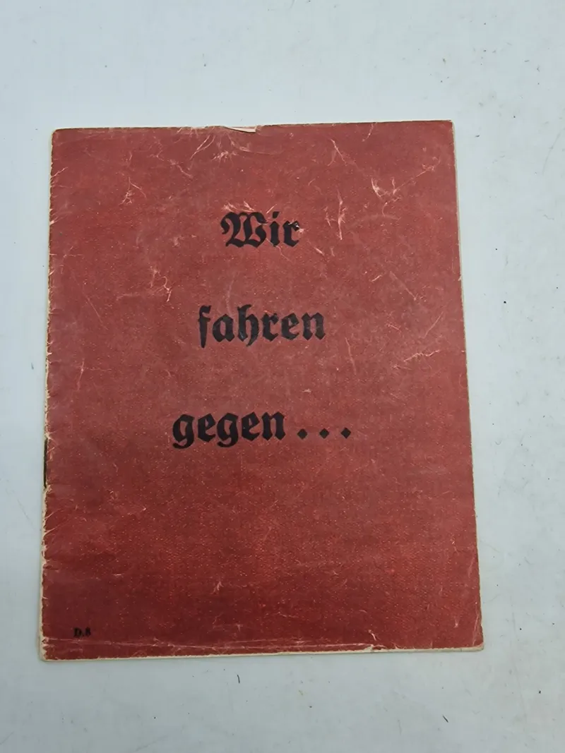 Originalt Engelsk WW2 Sort propaganda