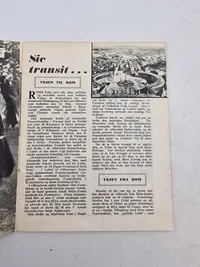 Originalt Engelsk WW2 Sort propaganda