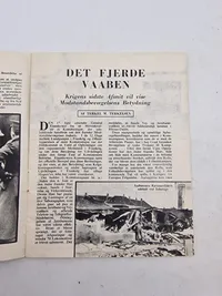 Originalt Engelsk WW2 Sort propaganda