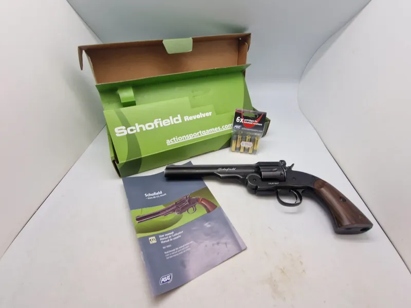 6 mm bb Revolver til CO2 - kraftig