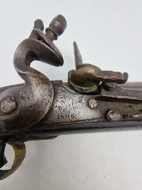 Original Engelsk East india flintepistol