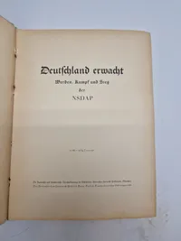 Original Deutschland Erwacht bog - ww2