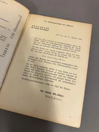 Original Tysk bog om regler for SA sportsmærket