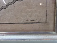 Originalt 1700 tals kort over Varde
