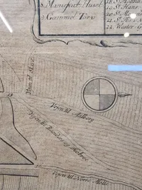 Originalt 1700 tals kort over Viborg