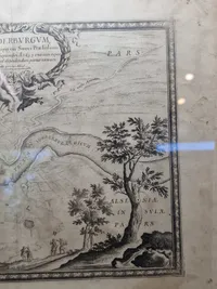 Originalt 1700 tals kort over Sønderborg