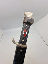 Original tysk HitlerJugend Farthenmesser M/38