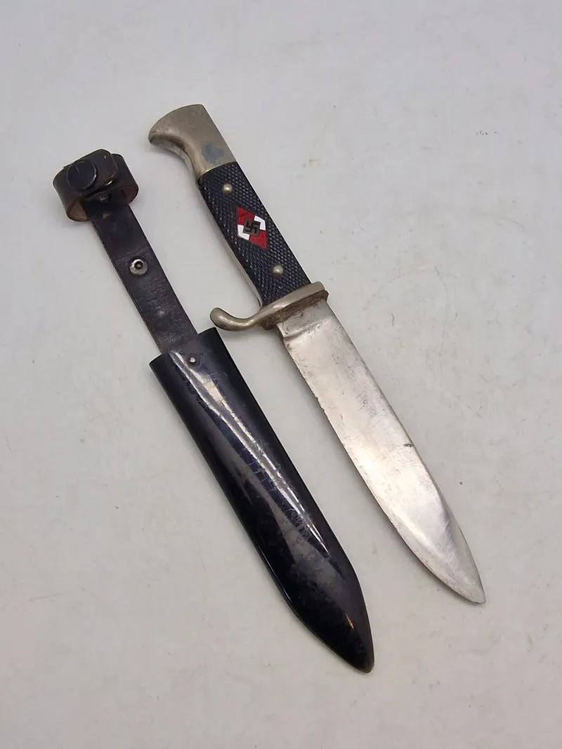 Original tysk HitlerJugend Farthenmesser M/38