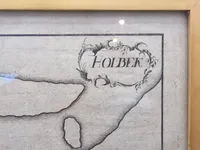 Originalt 1700 tals kort over Holbæk