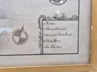 Originalt 1700 tals kort over Holbæk