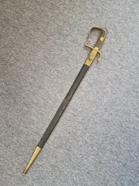 Original Dansk model 1910 sabel, godt stemplet