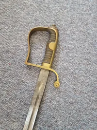 Original Dansk model 1910 sabel, godt stemplet