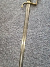 Original Dansk model 1910 sabel, godt stemplet