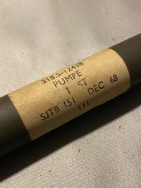 Original HTK stemplet cykelpumpe
