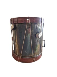 Original Dansk militær tromme, godt stemplet