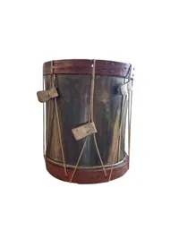 Original Dansk militær tromme, godt stemplet