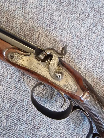 Gotlieb Albrecht Goellner, Suhl Original Tysk forlader fra ca 1840, velfremstillet og mekanisk god