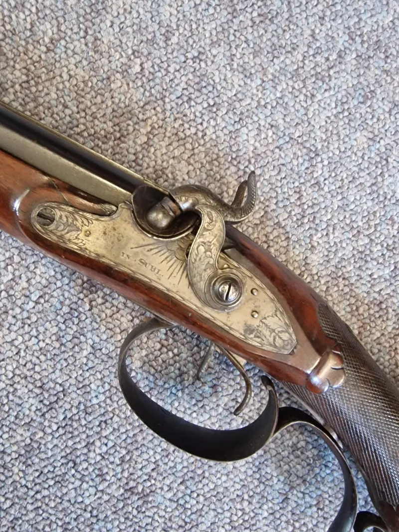 Gotlieb Albrecht Goellner, Suhl Original Tysk forlader fra ca 1840, velfremstillet og mekanisk god