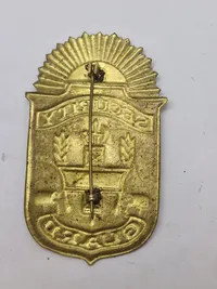 Skilt fra sikkerhedsvagt