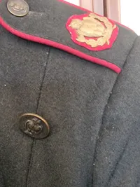 Original sjælden uniform arkademisk skyttekorps