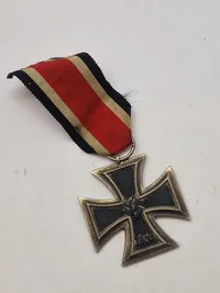 Originalt eisernes kreuz - Hersteller 25 (Arbeitsgemeinschaft der Graveur-, Gold- und Silberschmiedeinnungen, Hanau am Main)
