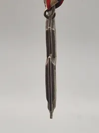 Originalt eisernes kreuz - Hersteller 25 (Arbeitsgemeinschaft der Graveur-, Gold- und Silberschmiedeinnungen, Hanau am Main)