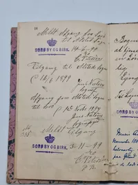 Skudsmålbog fra Sorø Kjøbstad og Brik - Startende 1892