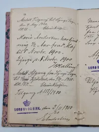Skudsmålbog fra Sorø Kjøbstad og Brik - Startende 1892